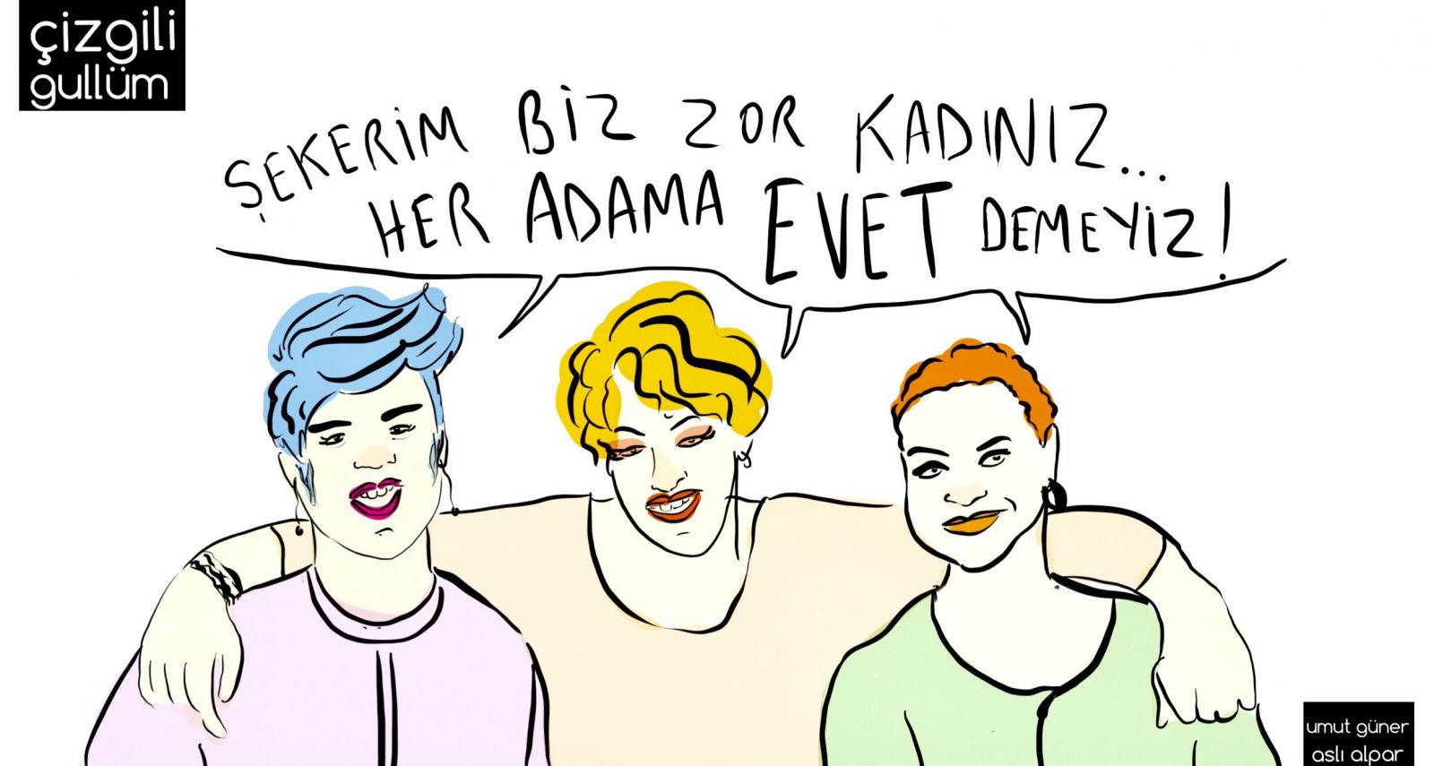 Çizgili Gullüm: Zor kadın Kaos GL - LGBTİ+ Haber Portalı